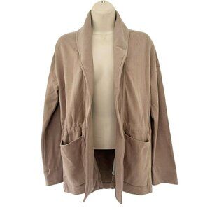 James Perse Green Amo Shawl Collar Open Front Jacket Blazer Size 0 or US XS NWT